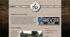 Desktop Screenshot of hhrodandgun.com